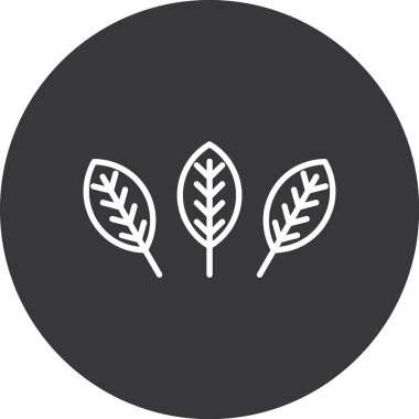 Doğa simgesinin vektör illüstrasyonu