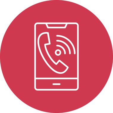 çağrı merkezi simgesi, vektör illüstrasyonu