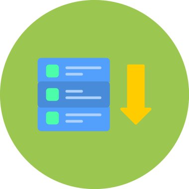 Dosya. Web simgesi basit illüstrasyon