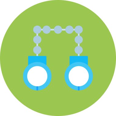 Kolye. Web simgesi basit illüstrasyon