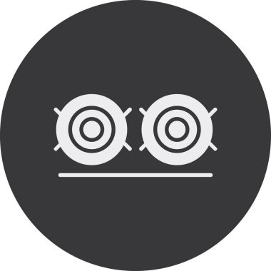 Modern simgenin vektör illüstrasyonu