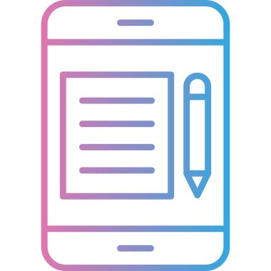 Kitap. Web simgesi basit illüstrasyon