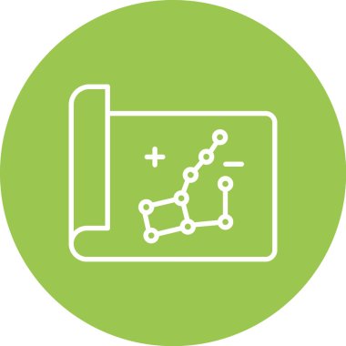 eşsiz veri paylaşım vektör çizgisi simgesi