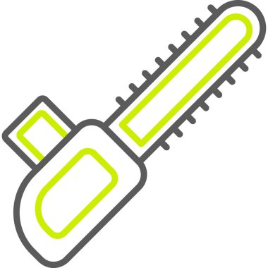 İnşaat testeresi ikonu. Web için yapı araçları vektör simgelerinin basit illüstrasyonu