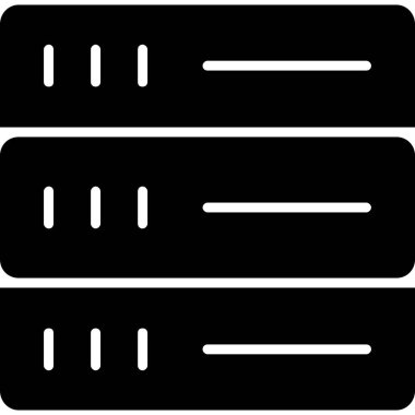 veritabanı simgesi, vektör resimleme