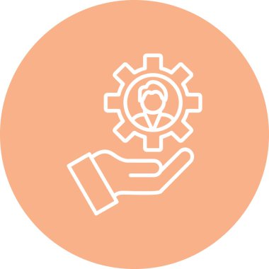 seo modern simgesinin vektör illüstrasyonu