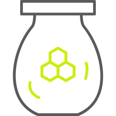 bal simgesinin vektör illüstrasyonu