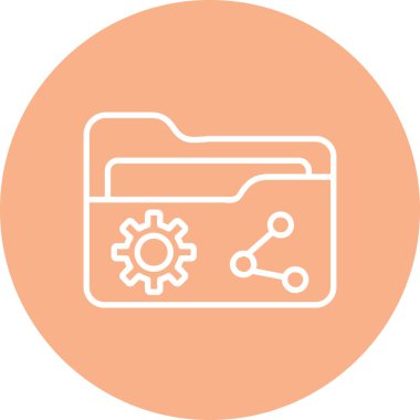 seo modern simgesinin vektör illüstrasyonu