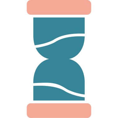 Bir karikatür ve ahşap fıçının vektör çizimi