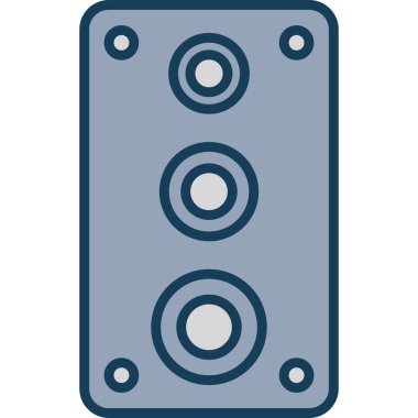 Kamera. Web simgesi basit illüstrasyon