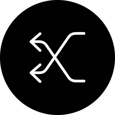 İllüstrasyon ok simgesi, modern biçim