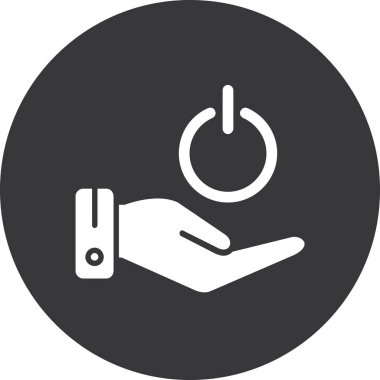 Modern bir simgenin vektör illüstrasyonu