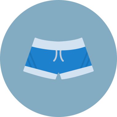 Pantolon. Web simgesi basit illüstrasyon