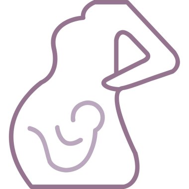 Bebek şişesi. Basit tasarım çizimi