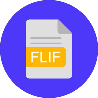 dosya biçimi simgesi, vektör illüstrasyonu