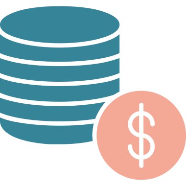 Bozuk para dolar simgesi