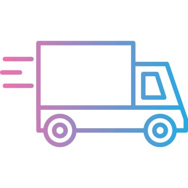 araba simgesi vektör illüstrasyonu