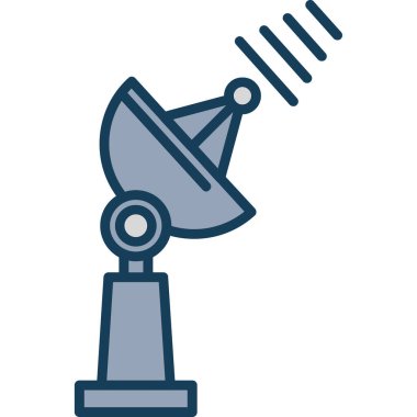 anten simgesi vektör illüstrasyonu