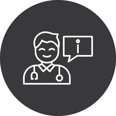 Doktor simge vektör çizim