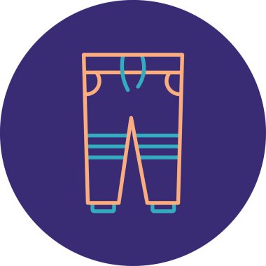 Kısa simge vektör illüstrasyonu