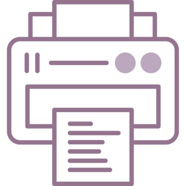 gazete vektör simgesi, modern biçim