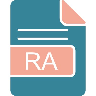 dosya biçimi simgesi, vektör illüstrasyonu