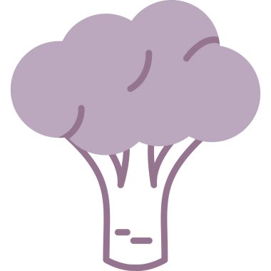 Bulut. Web simgesi basit illüstrasyon