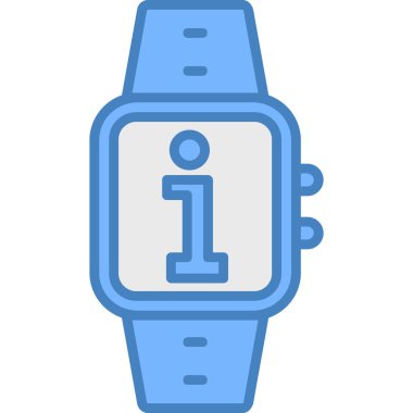 İzle. Web simgesi basit illüstrasyon