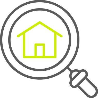 arama evi vektör illüstrasyonu