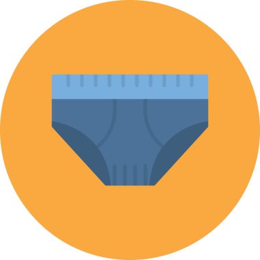 Şort. Web simgesi basit illüstrasyon