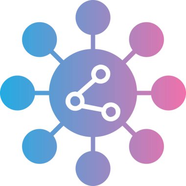 seo modern simgesinin vektör illüstrasyonu