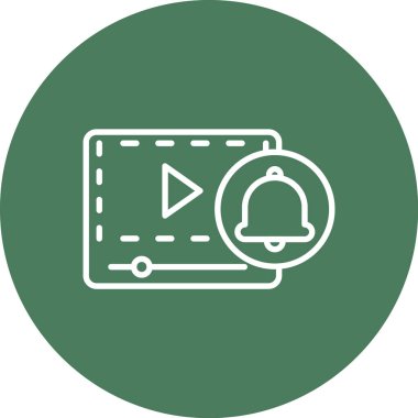 vektör izleyici simgesi illüstrasyonu