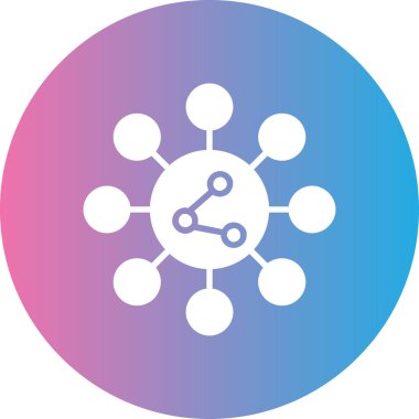 seo modern simgesinin vektör illüstrasyonu