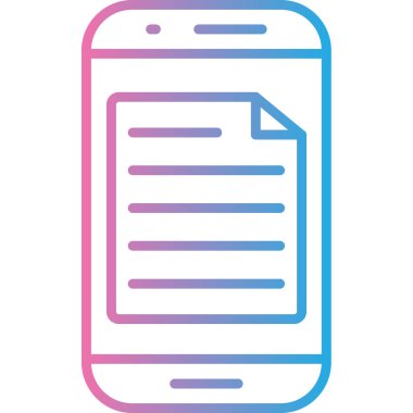 cep telefonu ikonu vektör illüstrasyonu