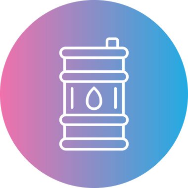 Benzersiz su şişesi vektör simgesi