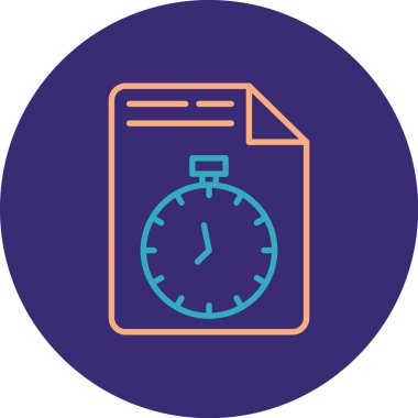 vektör Takvimi Simgesi illüstrasyonu