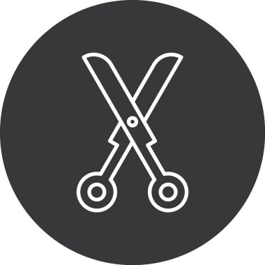 Güzellik ve moda simgelerinin vektör çizimi