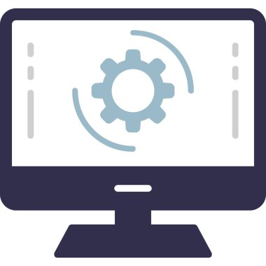 Ayarlama. Web simgesi basit illüstrasyon