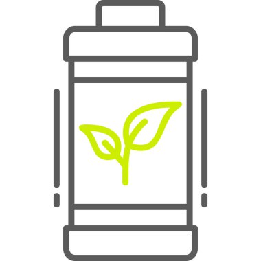 pil vektör illüstrasyonu