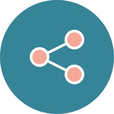 vektör ağ simgesi çizimi