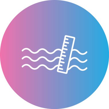 Bir simgenin vektör illüstrasyonu