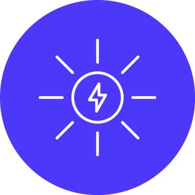 Güneşin vektör çizimi