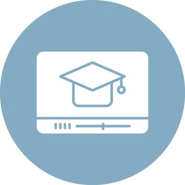 Online eğitim. Basit resimleme