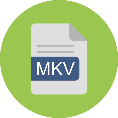 dosya biçimi simgesi, vektör illüstrasyonu