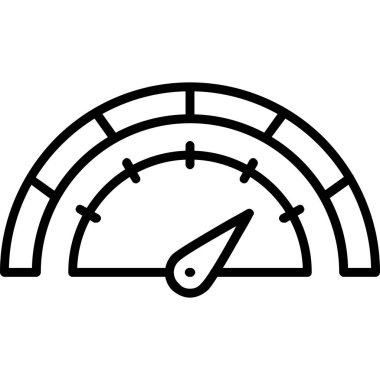 hız göstergesi simgesi, vektör gösterimi
