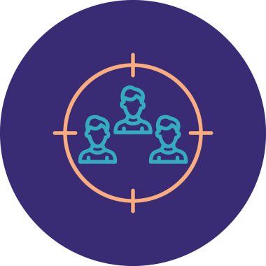 seo modern simgesinin vektör illüstrasyonu