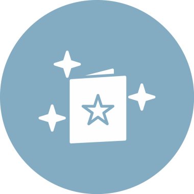 yıldız simgesi vektör illüstrasyonu