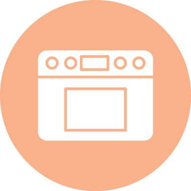 Mutfak makinesi, vektör illüstrasyonu