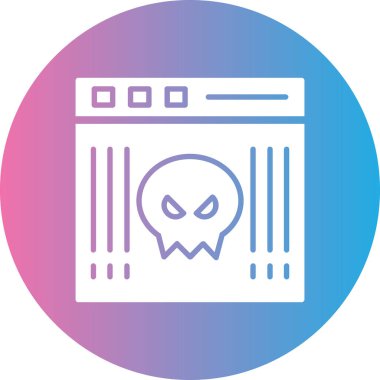 Modern simgenin vektör illüstrasyonu