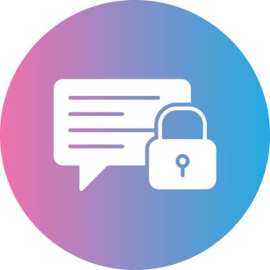 ikon vektör illüstrasyonunu kilitle